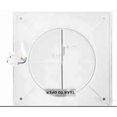 Вентилятор вытяжной серии Rainbow EAFR-100 white